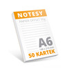 Notatnik klejony A6 50 kartek 400-szt.