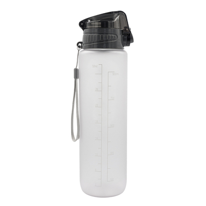 Bidon motywacyjny z tritanu Keepgoing 1000 ml transparentny