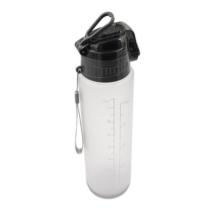Bidon motywacyjny z tritanu Keepgoing 1000 ml transparentny