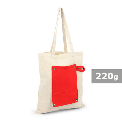 Bawełniana torba na zakupy, składana ARLO 220 g/m2 67bca746a221b.jpg