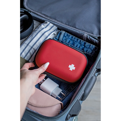Apteczka w pokrowcu, 45 el. | Bao czerwony