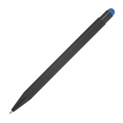 Długopis metalowy touch pen soft touch OHARA niebieski