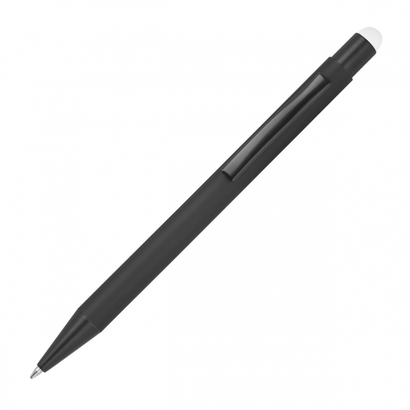 Długopis metalowy touch pen soft touch OHARA biały