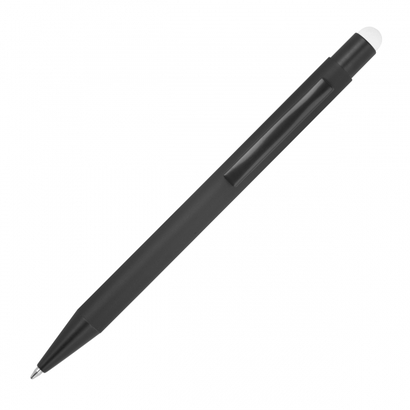 Długopis metalowy touch pen soft touch OHARA biały