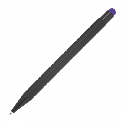 Długopis metalowy touch pen soft touch OHARA fioletowy