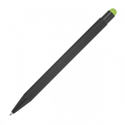 Długopis metalowy touch pen soft touch OHARA jasnozielony