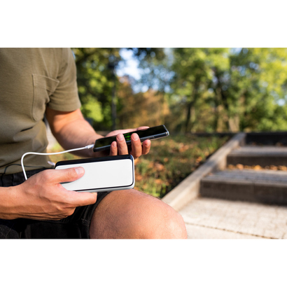 Power bank 10000 mAh | Dejerius biały