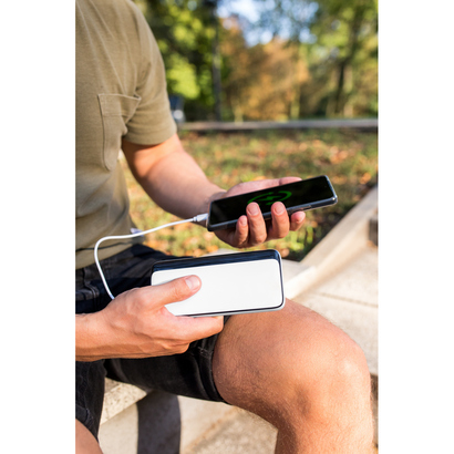 Power bank 10000 mAh | Dejerius biały