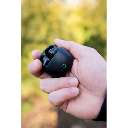 Bezprzewodowe słuchawki douszne | Tuhsi czarny