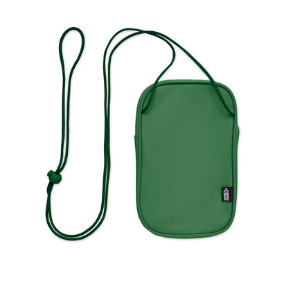 Saszetka podróżna z RPET KOROVIN POUCH zielony