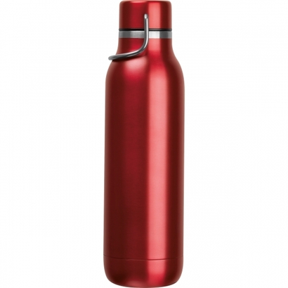 Stalowa butelka na wodę BORGHOLM 600 ml czerwony