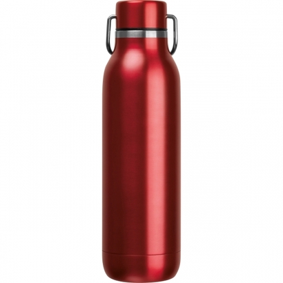 Stalowa butelka na wodę BORGHOLM 600 ml czerwony