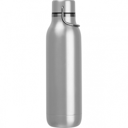 Stalowa butelka na wodę BORGHOLM 600 ml szary