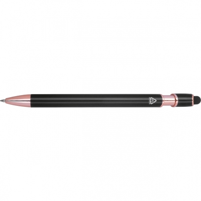 Długopis żelowy z recyklingu BELO HORIZONTE czarny