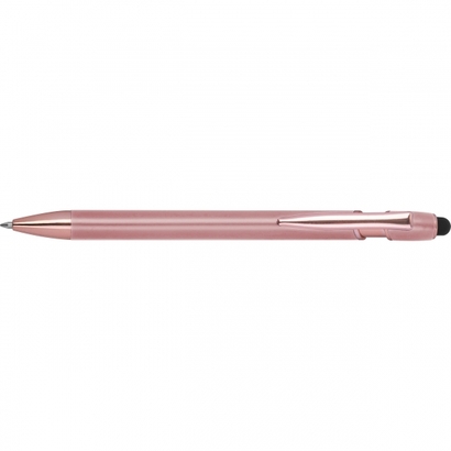 Długopis żelowy z recyklingu BELO HORIZONTE różowe złoto