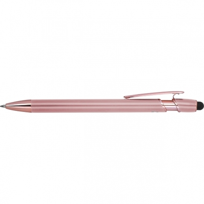 Długopis żelowy z recyklingu BELO HORIZONTE różowe złoto