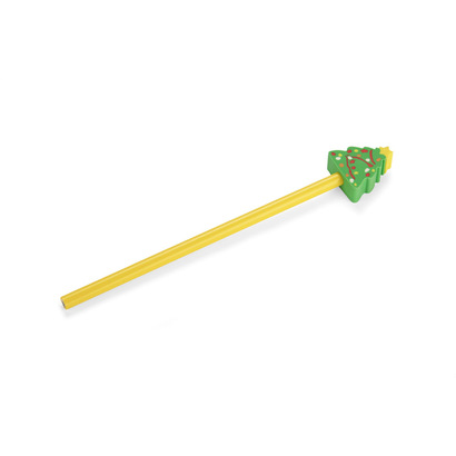 OŁÓWEK z gumką CHRISTMAS - Choinka