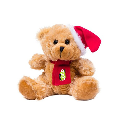Pluszowy miś świąteczny CLARENCE 15 cm
