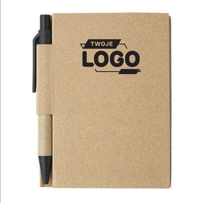 Notatnik ok. A7 z długopisem