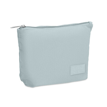 Kosmetyczka sztruksowa CORDY T baby blue