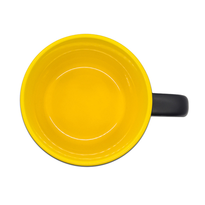 Kubek ceramiczny ESLA 345 ml żółty