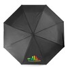 Wiatroodporny parasol manualny RPET, składany | Uksan