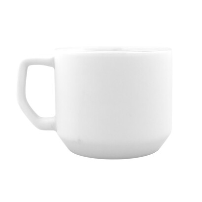 Kubek ceramiczny 330 ml | Everika biały