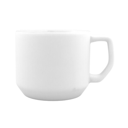 Kubek ceramiczny 330 ml | Everika biały