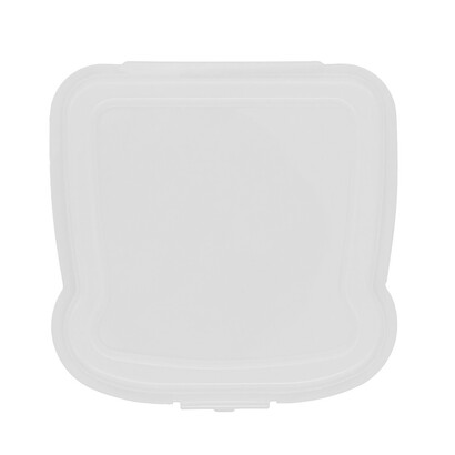 Pudełko śniadaniowe "kanapka" 450 ml SAFFO biały