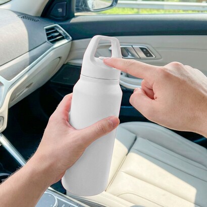 Butelka sportowa 530 ml  Air Gifts | Almaide biały