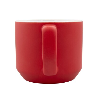 Kubek ceramiczny 330 ml | Everika czerwony