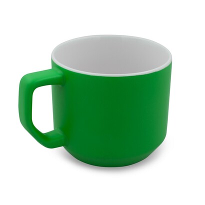 Kubek ceramiczny 330 ml | Everika zielony