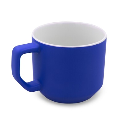 Kubek ceramiczny 330 ml | Everika niebieski