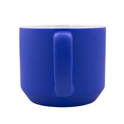 Kubek ceramiczny 330 ml | Everika niebieski