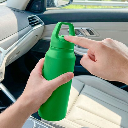 Butelka sportowa 530 ml  Air Gifts | Almaide zielony