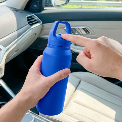 Butelka sportowa 530 ml  Air Gifts | Almaide niebieski