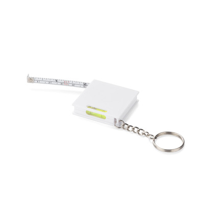 Brelok miara RIZO 1 m biały