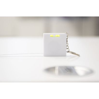 Brelok miara RIZO 1 m biały