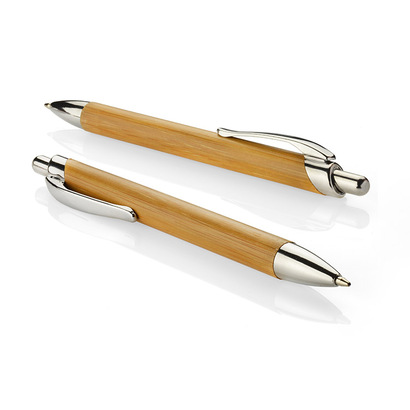 Długopis bambusowy PURE brązowy