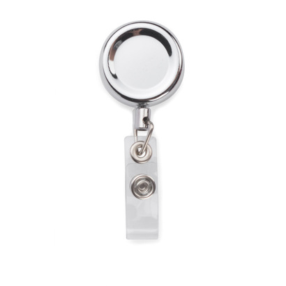 Skipass metalowy VIP srebrny