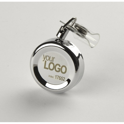 Skipass metalowy VIP srebrny