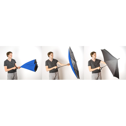 Parasol REVERS niebieski