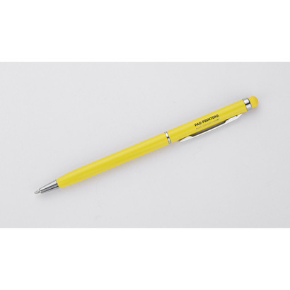 Długopis reklamowy touch TIN 2 żółty