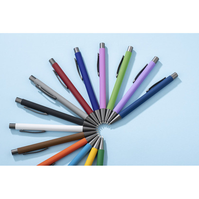 Długopis GOMA czarny wkład niebieski