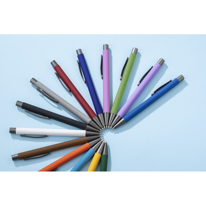 Długopis GOMA czarny wkład zielony jasny