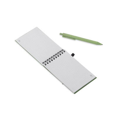 Notes z długopisem TRESA A6 zielony