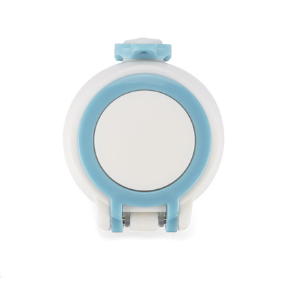 Bidon szklany VAKO 260 ml niebieski