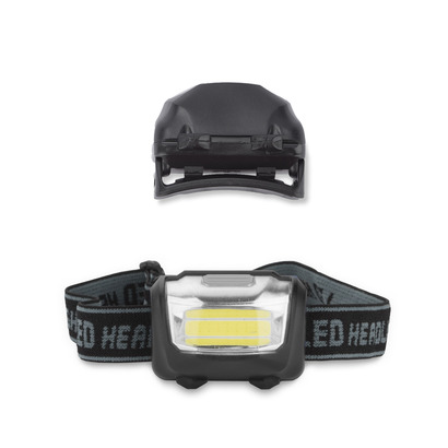 Latarka czołowa COB MORPH czarny