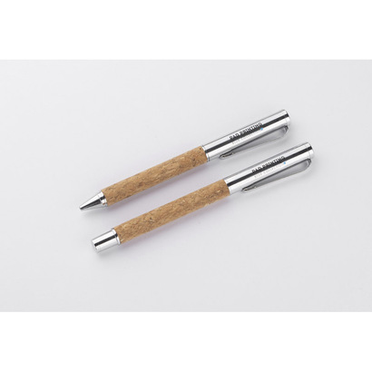 Zestaw piśmienniczy KANSAS brązowy