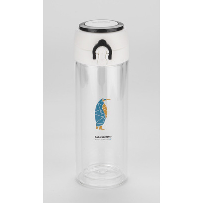 Bidon szklany VAKO 260 ml czarny